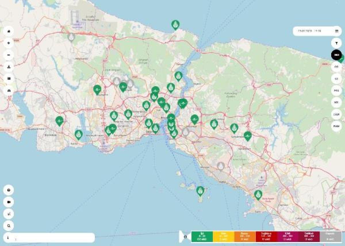 İstanbul’da hava kirliliği yüzde 30 azaldı