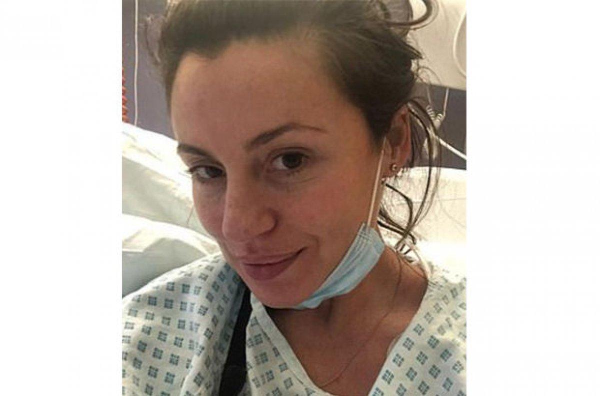 Koronalı İngiliz kadından iyi haber geldi