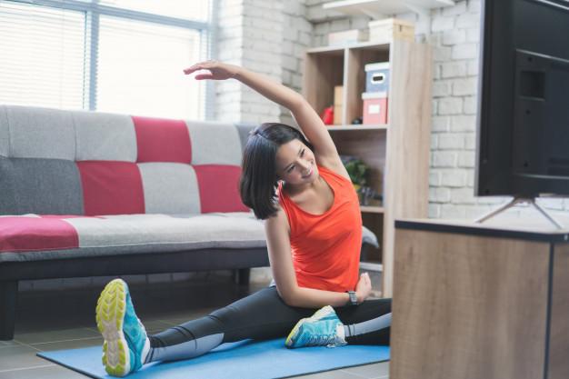 Evde kalırken de formunuzu koruyun