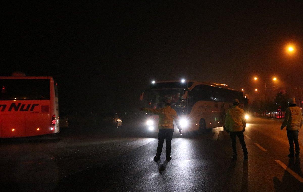 KKTC'den gelen 450 kişi, Niğde'de yurda yerleştirildi