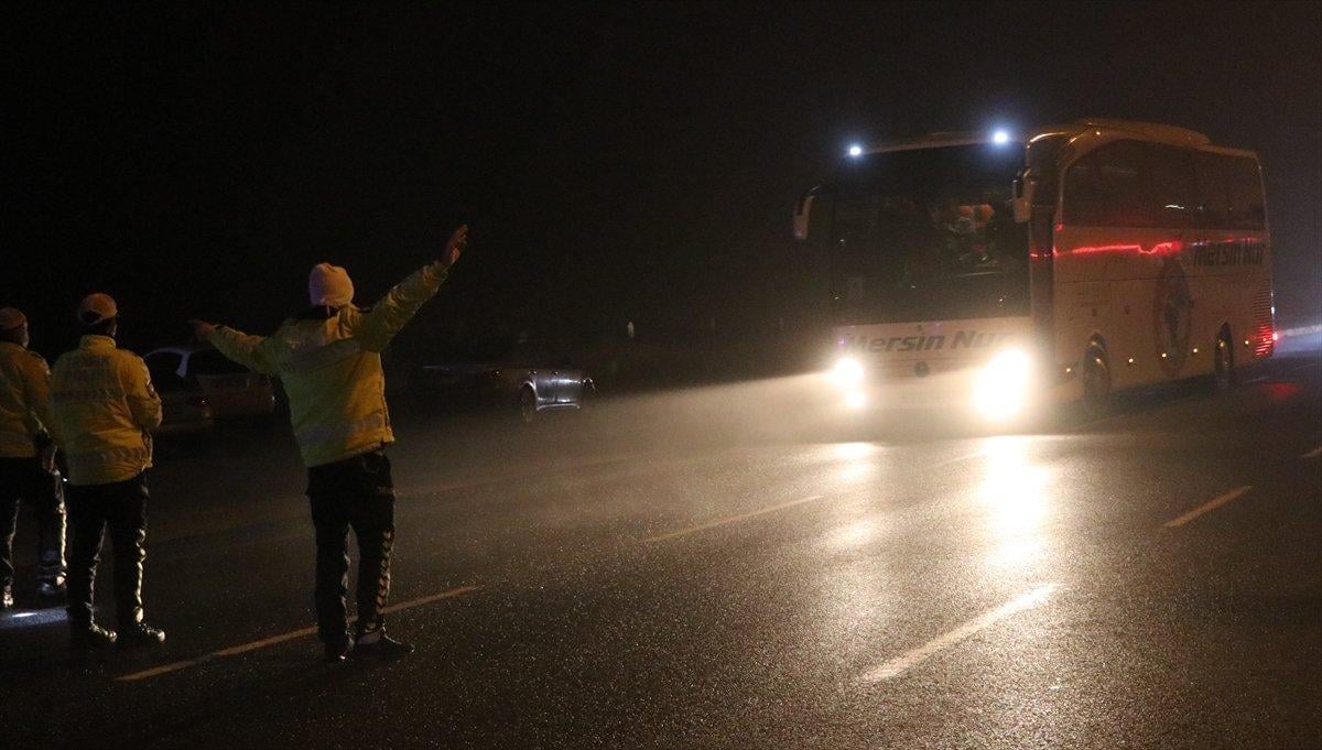 KKTC'den gelen 450 kişi, Niğde'de yurda yerleştirildi