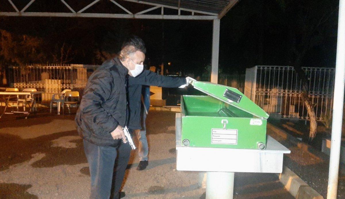 Mezarlıktan duyulan kadın çığlığı panik yarattı