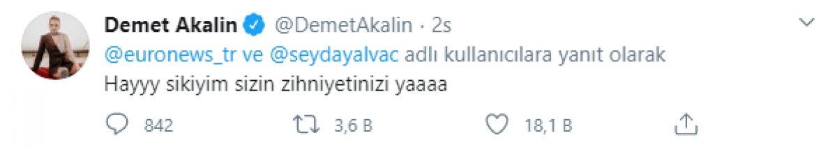 Demet Akalın Çinlilere ateş püskürdü