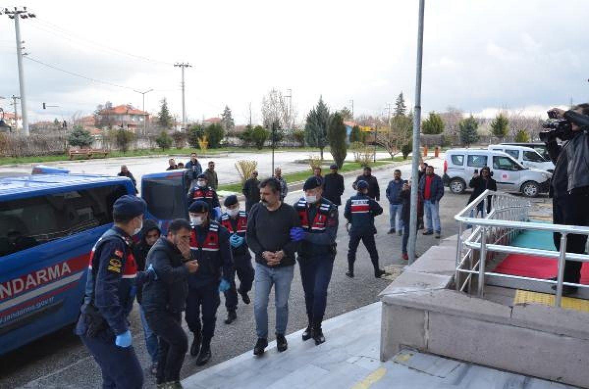 Konya'da ahırdan büyükbaş hayvan çalan 7 kişi tutuklandı