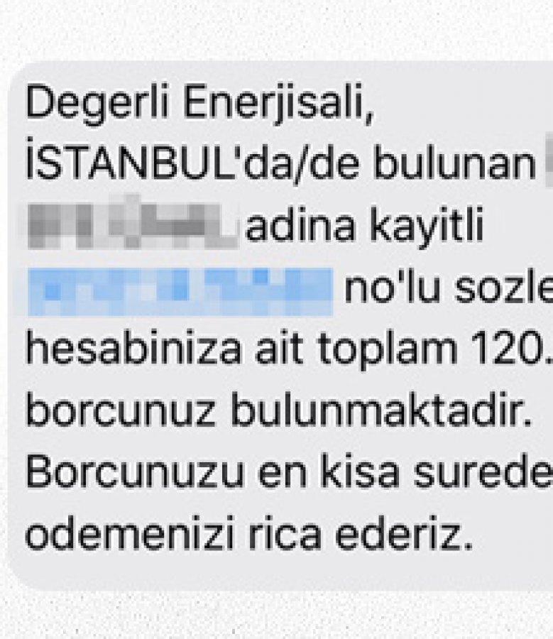 EnerjiSA'dan üst üste fatura hatırlatmaları