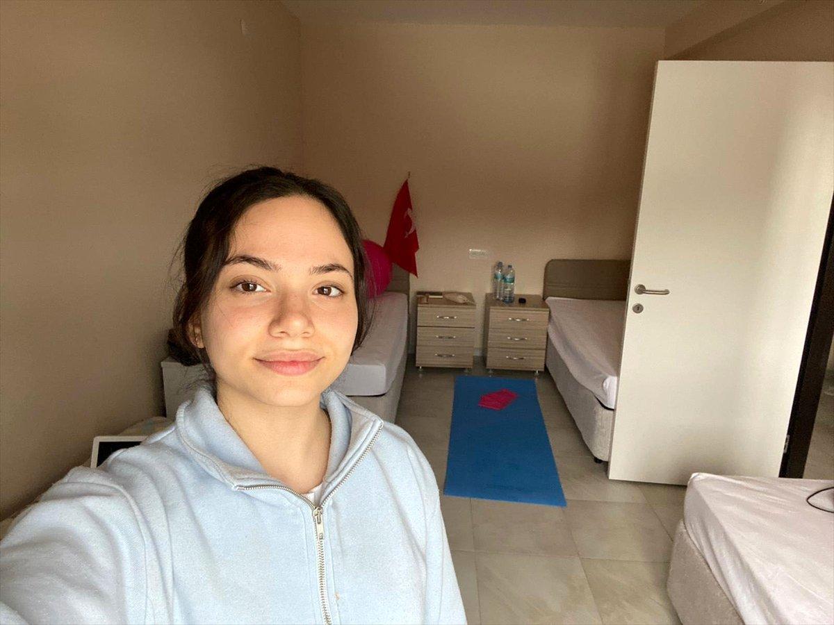 Sivas'ta karantinadaki öğrencilerden duygu dolu sözler