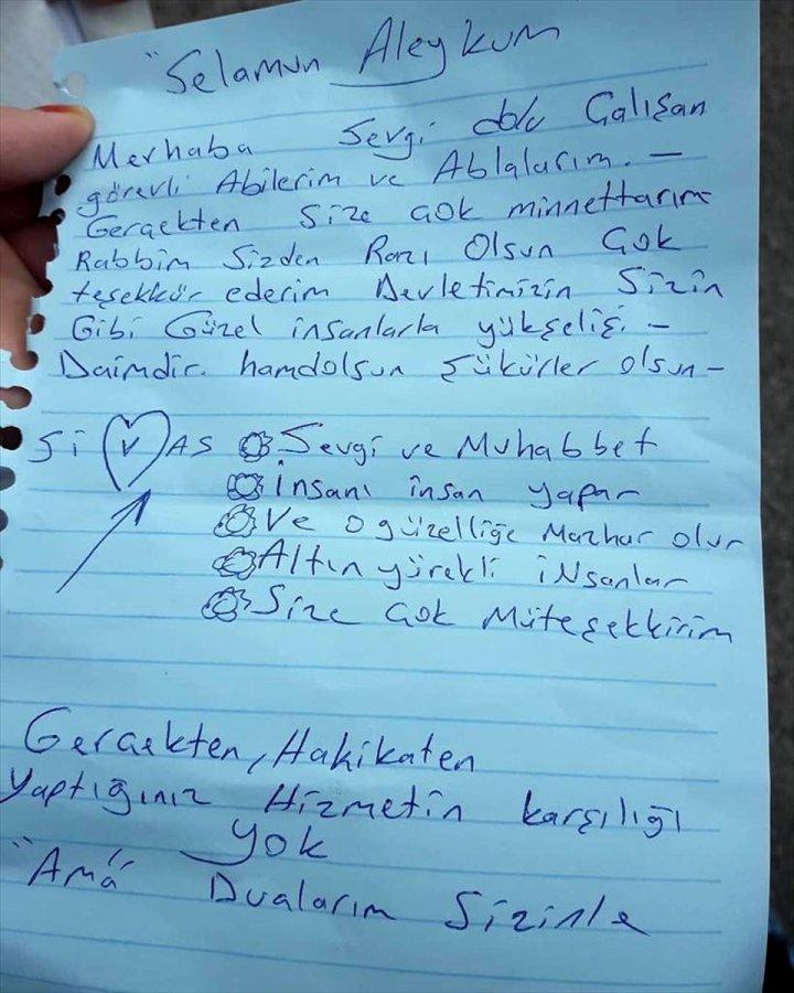 Sivas'ta karantinadaki öğrencilerden duygu dolu sözler