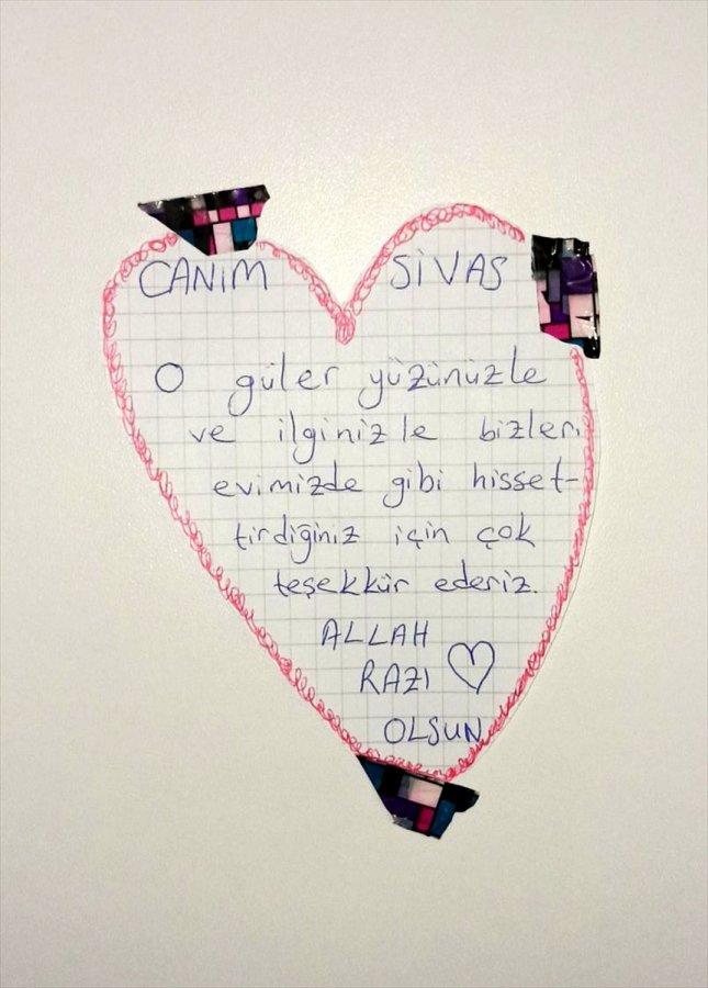 Sivas'ta karantinadaki öğrencilerden duygu dolu sözler