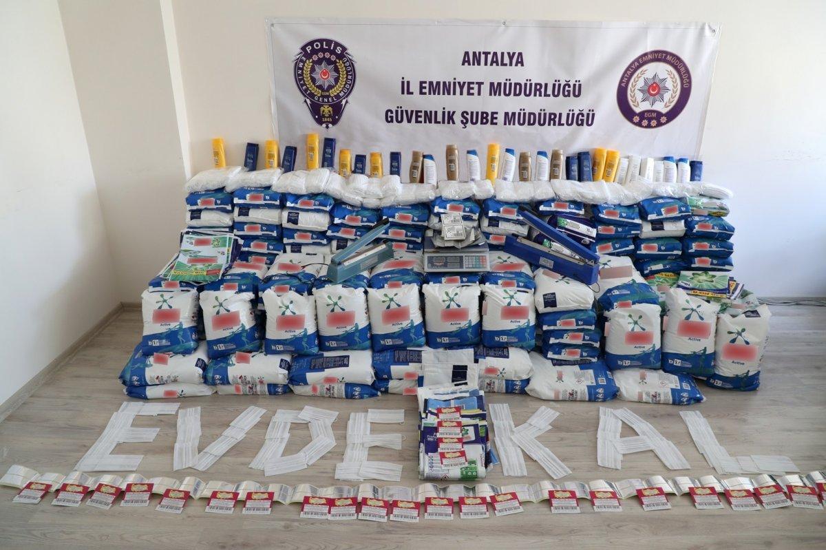 Antalya sahte temizlik ürünü satanlara operasyon