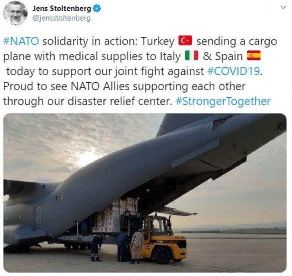 Stoltenberg'den Türkiye'ye övgü: Gurur duyuyorum