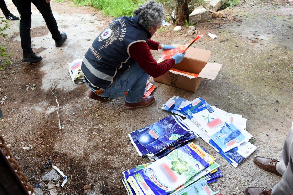 Antalya sahte temizlik ürünü satanlara operasyon