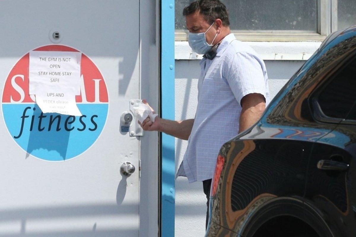 Jennifer Lopez, spor salonu kuralına uymadı