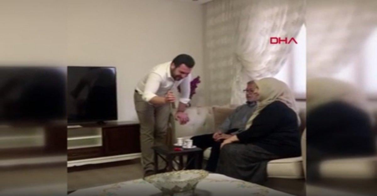 Görüntülü aramayla oğluna kız istedi