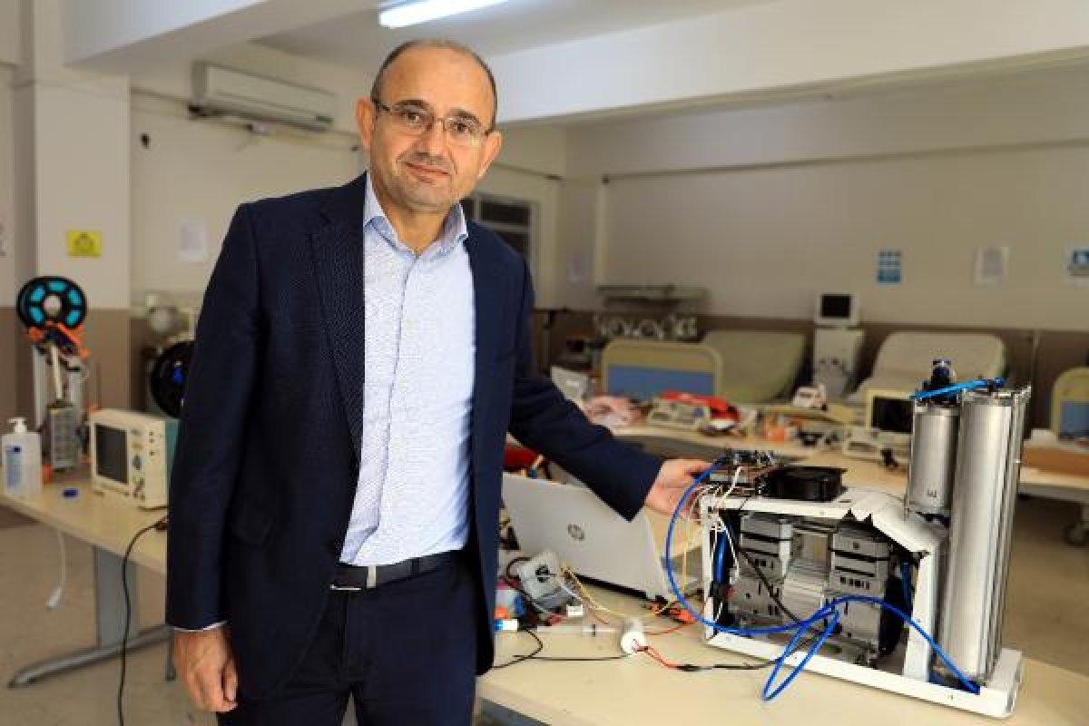 Meslek lisesinden yarı fiyatına solunum cihazı