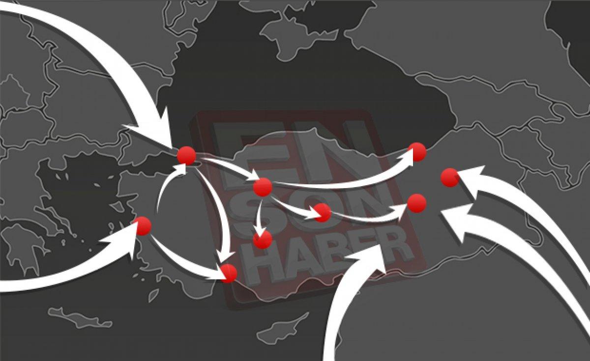 Koronavirüsün Türkiye'de nasıl yayıldığı belirlendi