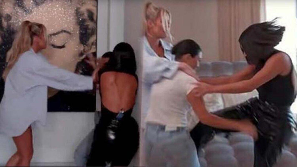 Kim Kardashian kavgayı anlattı