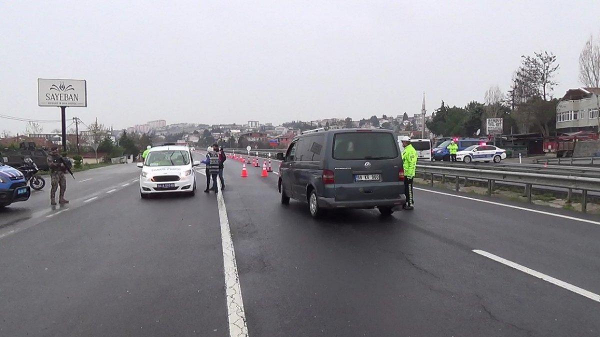 İstanbul’a giriş yapmak isteyenler geri gönderildi