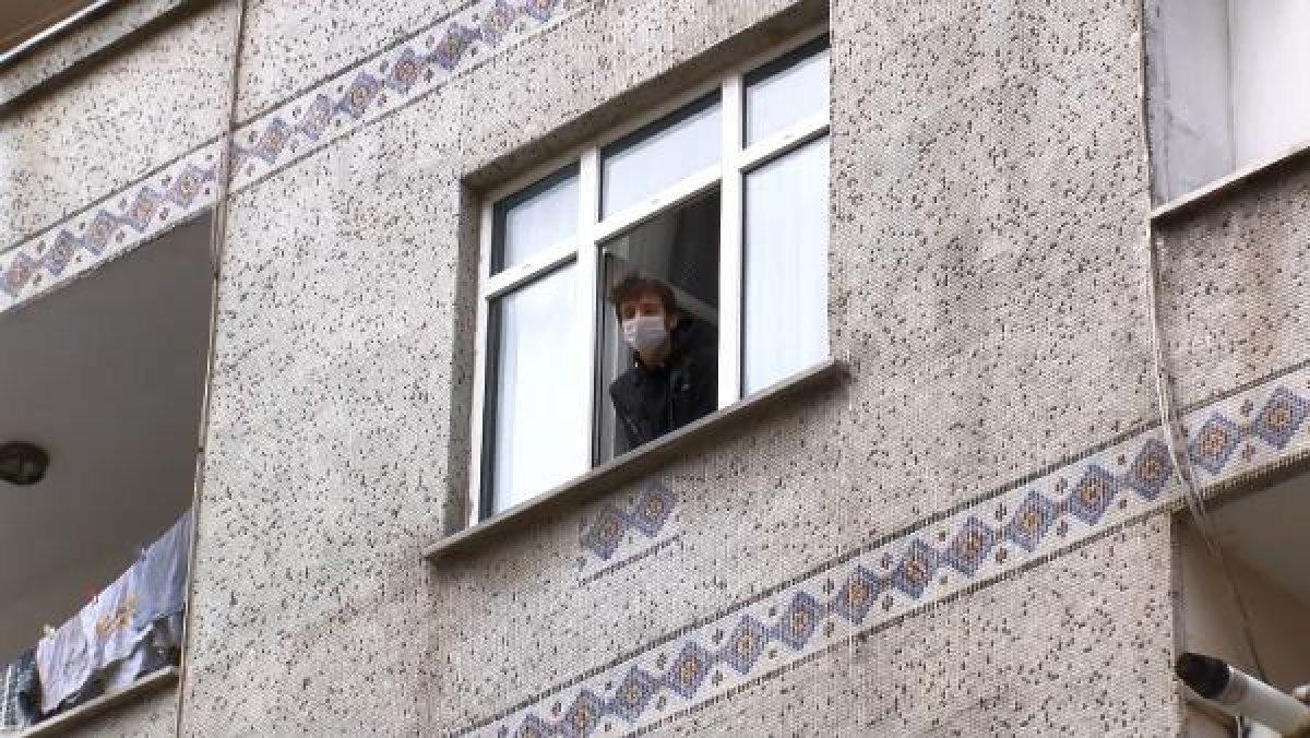 Bağcılar'da hasta ziyareti, apartmanı karantinaya aldırdı