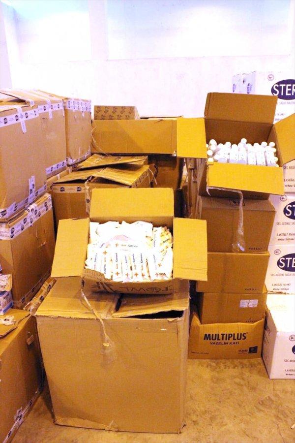 İpsala'da 760 bin tıbbi maske ele geçirildi