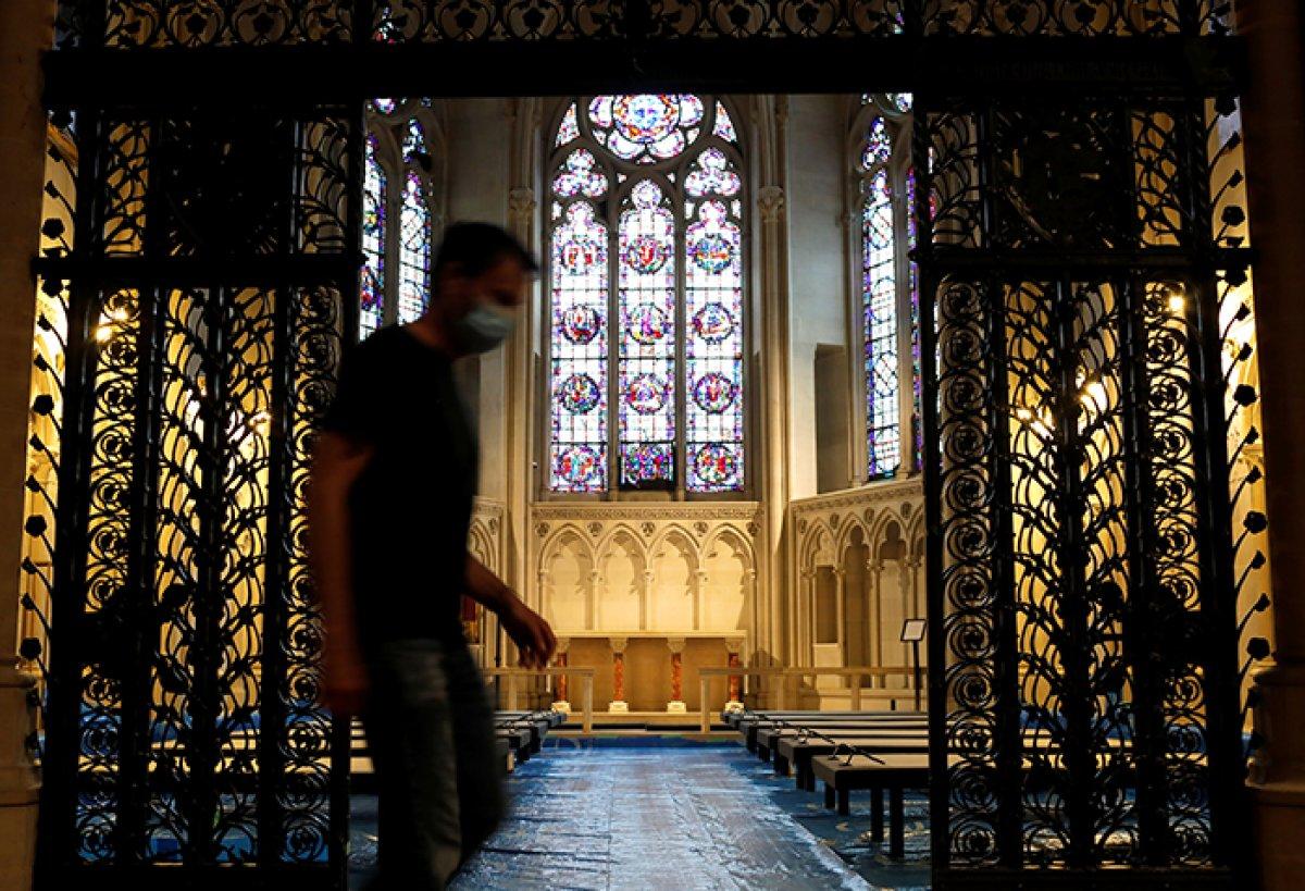 ABD'de kilise, koronavirüs hastanesine dönüştürüldü