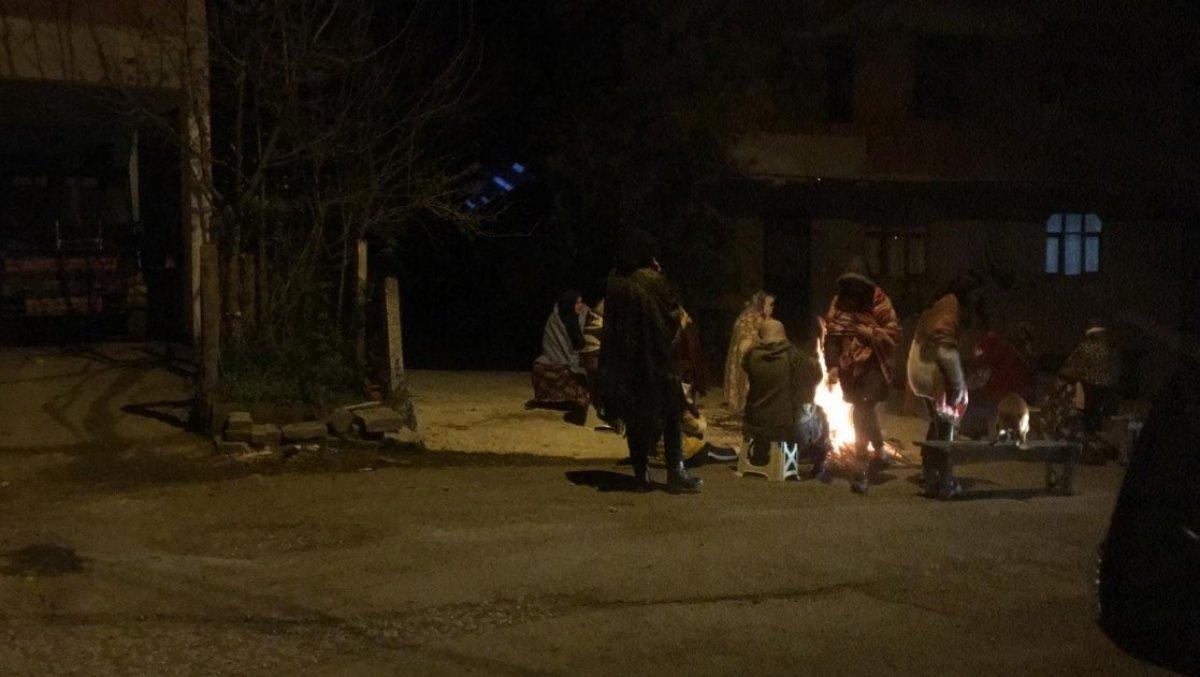 Deprem değil fotoğraflar panik yarattı