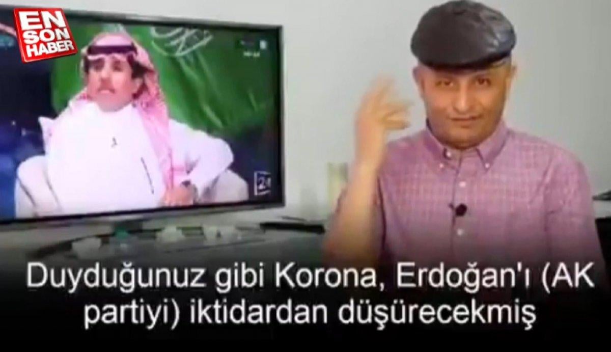 Korona Türk hükümetinin sonu olur diyenlerle, dalga geçti