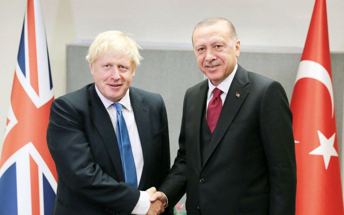Erdoğan'dan, Boris Johnson'a mektup