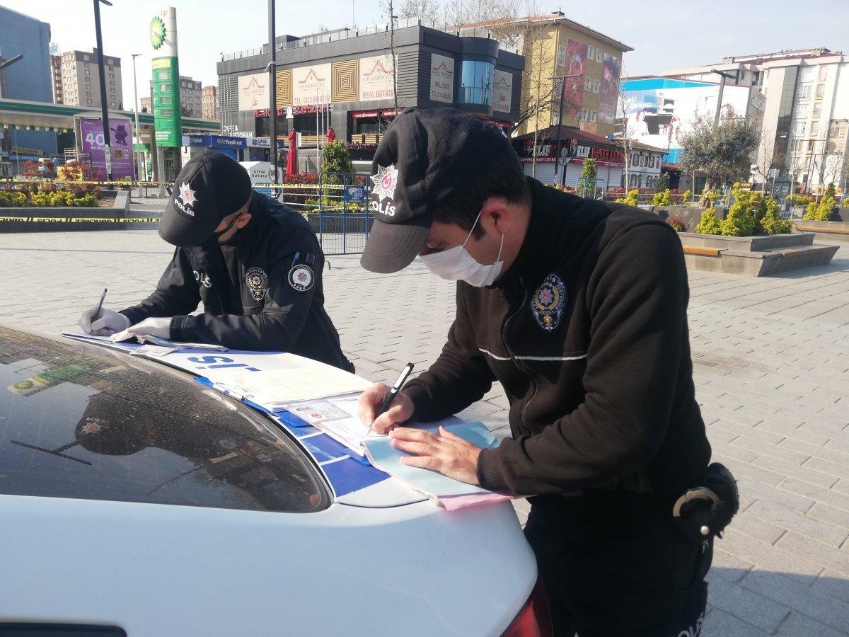 Sokağa çıkan 18 bin 770 kişiye ceza kesildi