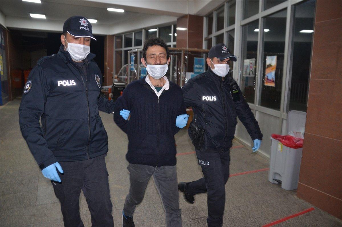 Sokakta yakalanan şüphelinin arandığı ortaya çıktı