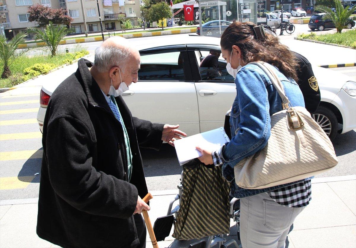 Zabıtaya hitabıyla duygulandıran Burhan Amca, Mersin'de tedavi edilecek