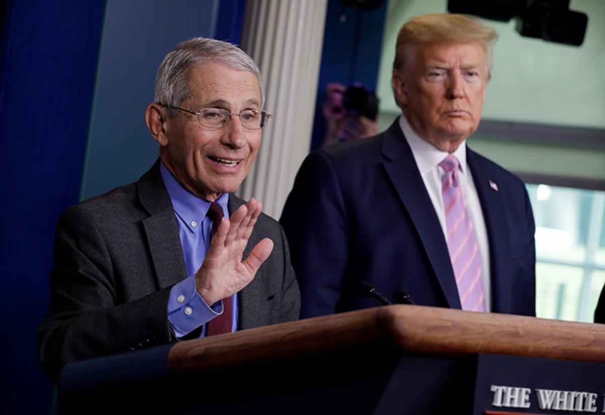 Trump, Fauci'yi kovma sinyali verdi