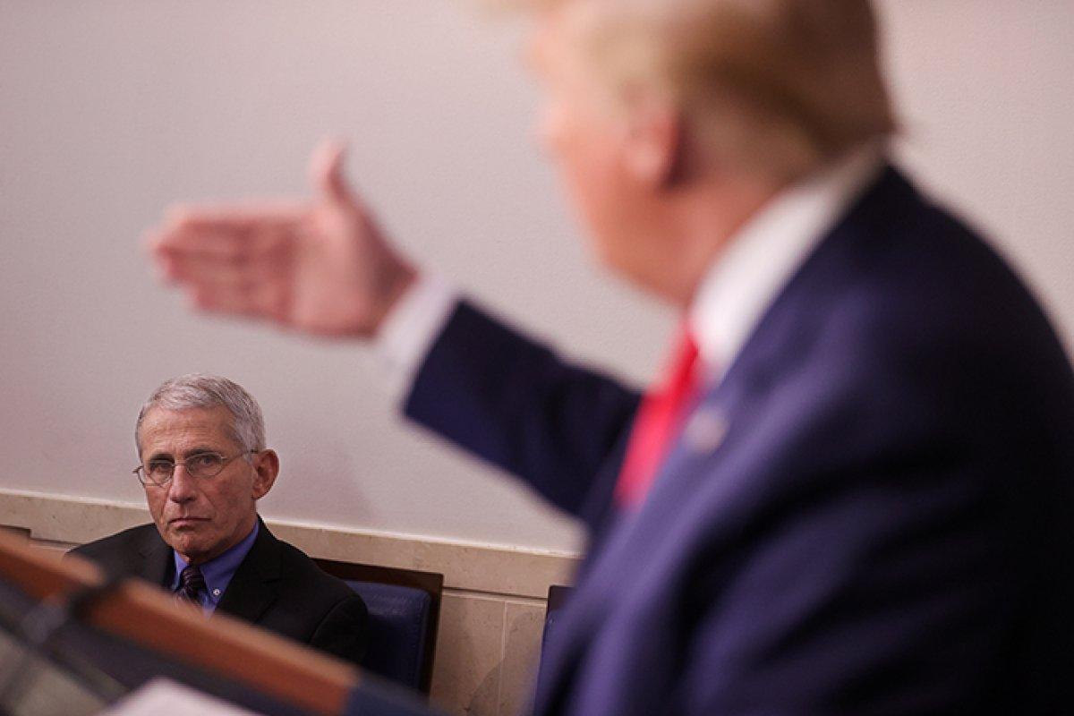Trump, Fauci'yi kovma sinyali verdi
