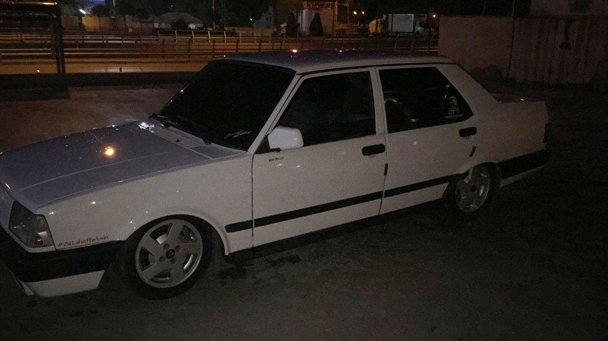 Denizli'de drift yapan magandaya 7 bin lira para cezası
