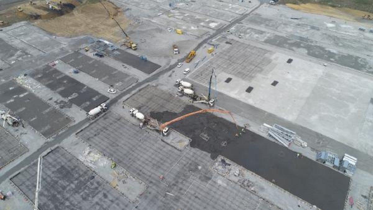 Atatürk Havalimanı'nda hastanenin temeli ortaya çıktı