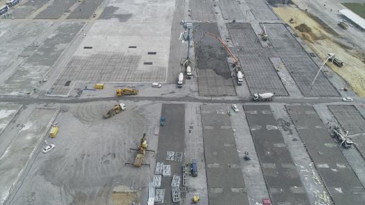 Atatürk Havalimanı'nda hastanenin temeli ortaya çıktı