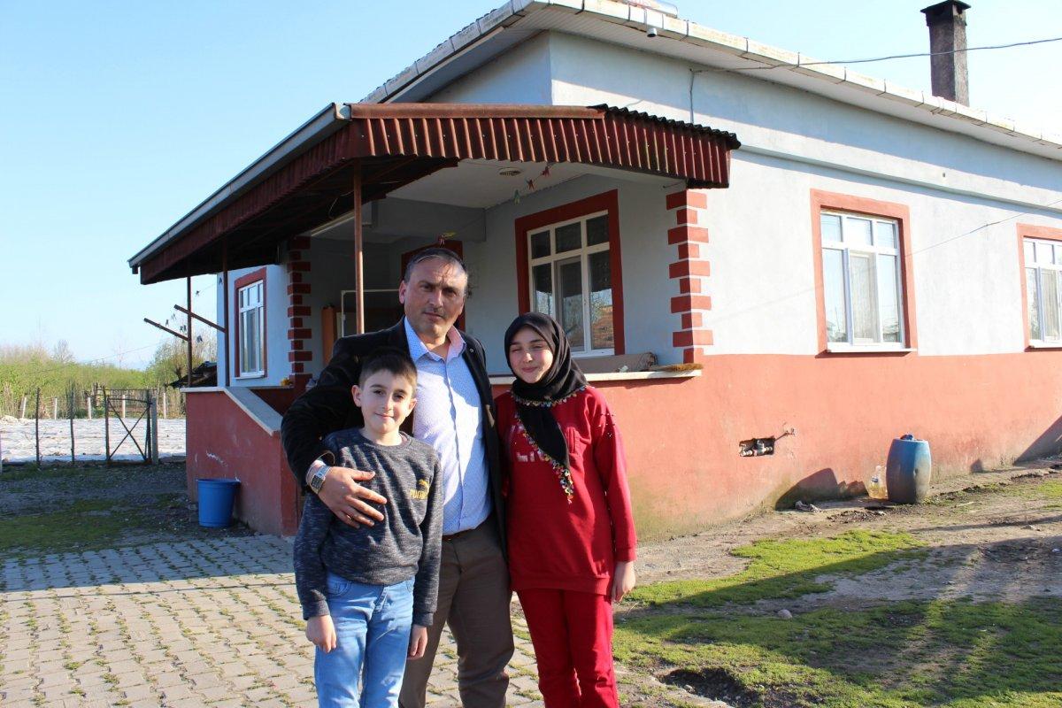 Samsun'da iki kardeşten duygulandıran bağış