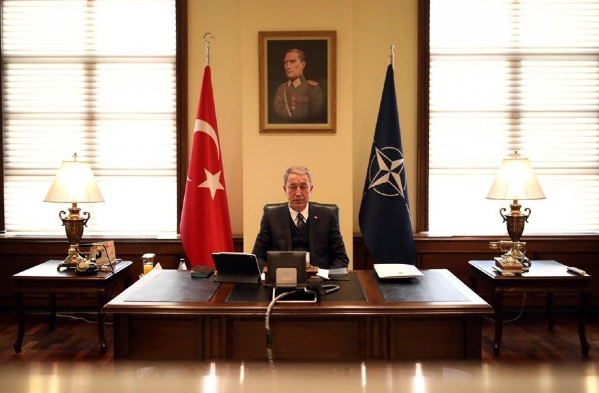 Milli Savunma Bakanı Akar, NATO toplantısına katıldı