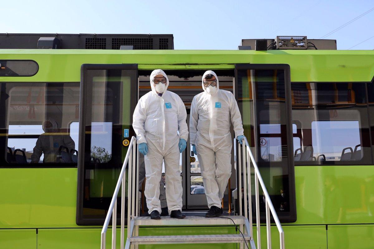 Bursa ulaşımda hijyen seferberliği