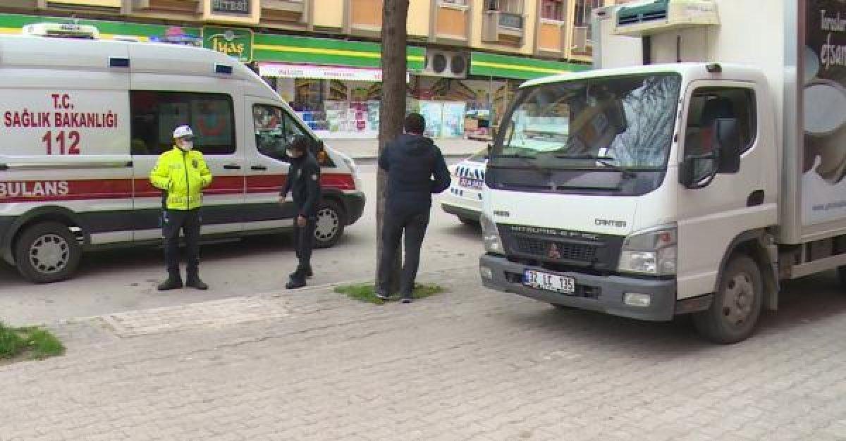 Isparta'da bir kadına kamyonet çarptı