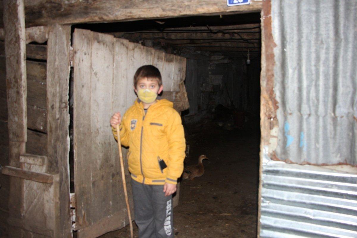 Evden çıkamayan çocuk, yasal hakkım diyerek cips istedi