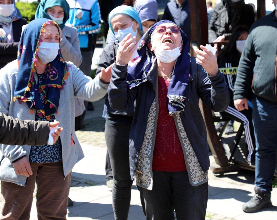 Rize'de öldürülen Gamze Pala defnedildi