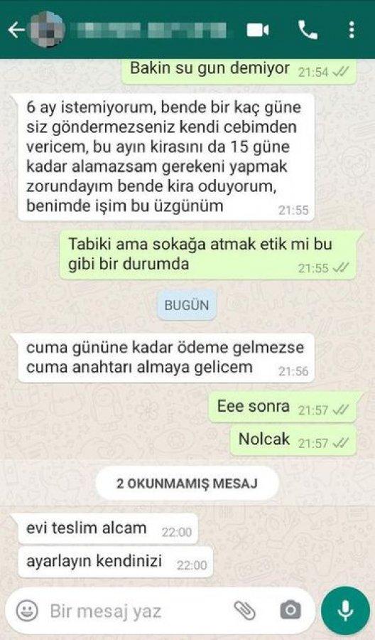 Evden atılmakla tehdit edilen kadın yardımları paylaşacak