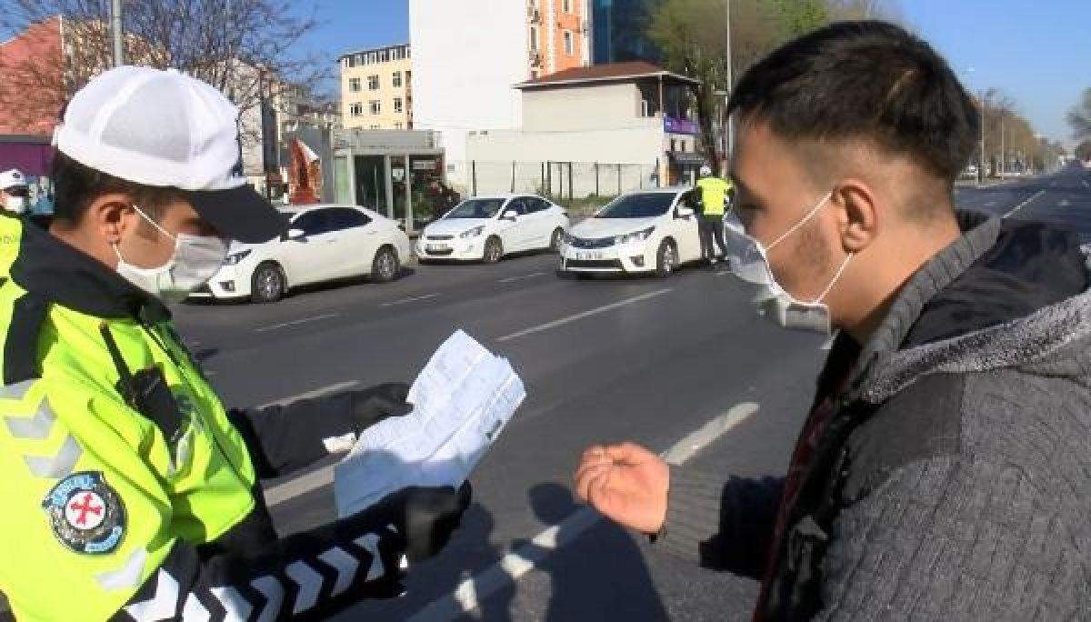 Cezaevinden tahliye olan genç, sokağa çıkma cezası yedi
