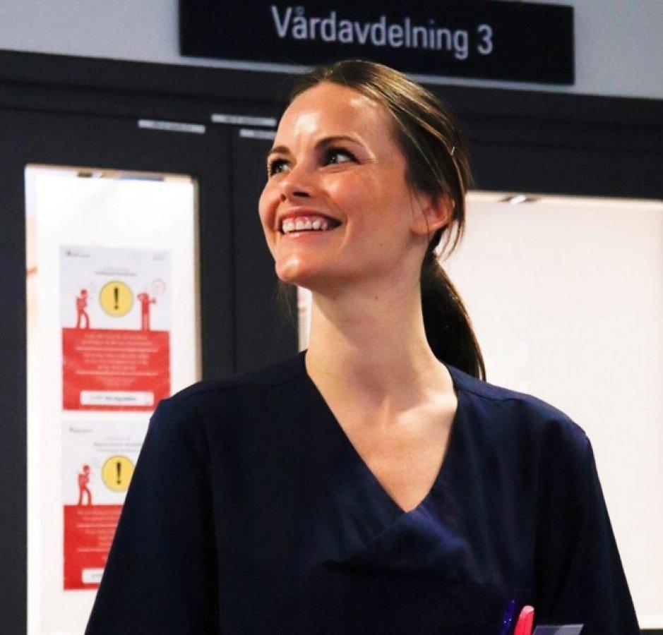 İsveç Prensesi, hastanede çalışmaya başladı