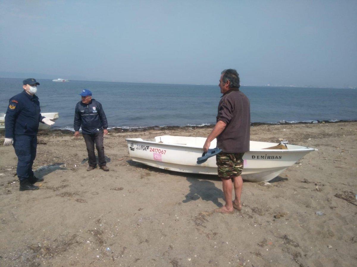 Bursa'da denize açılan balıkçılara 3 bin 920 lira ceza