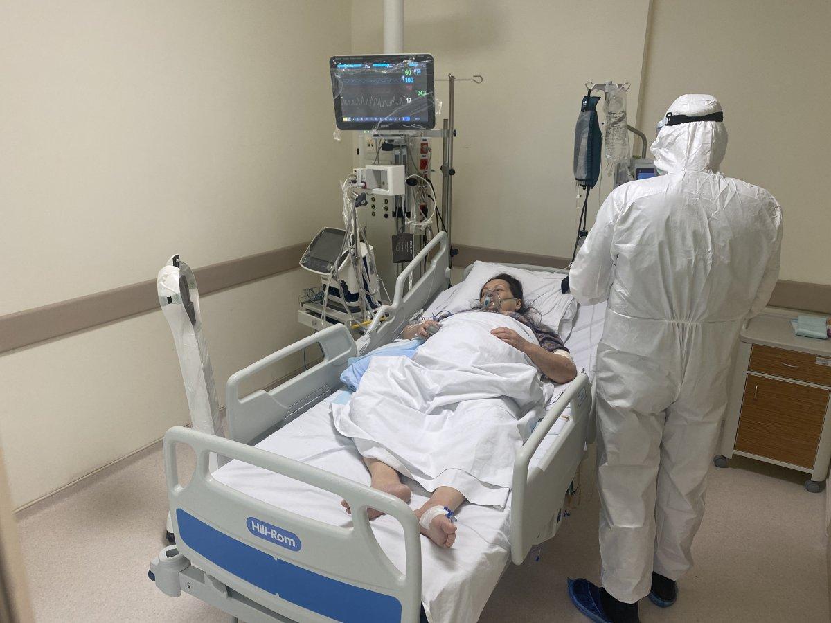 Koronalı hastalar bu robotla kontrol ediliyor