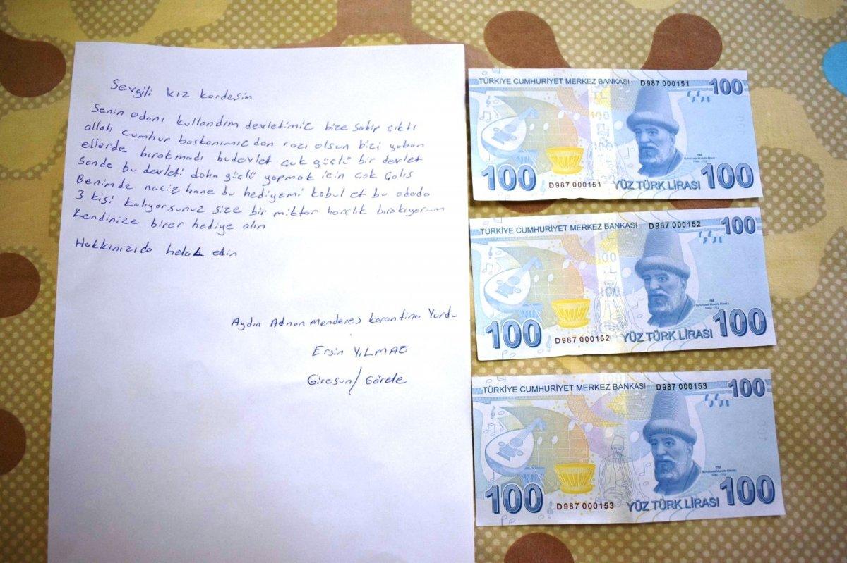 Karantinadan çıkan işçilerden duygulandıran davranış