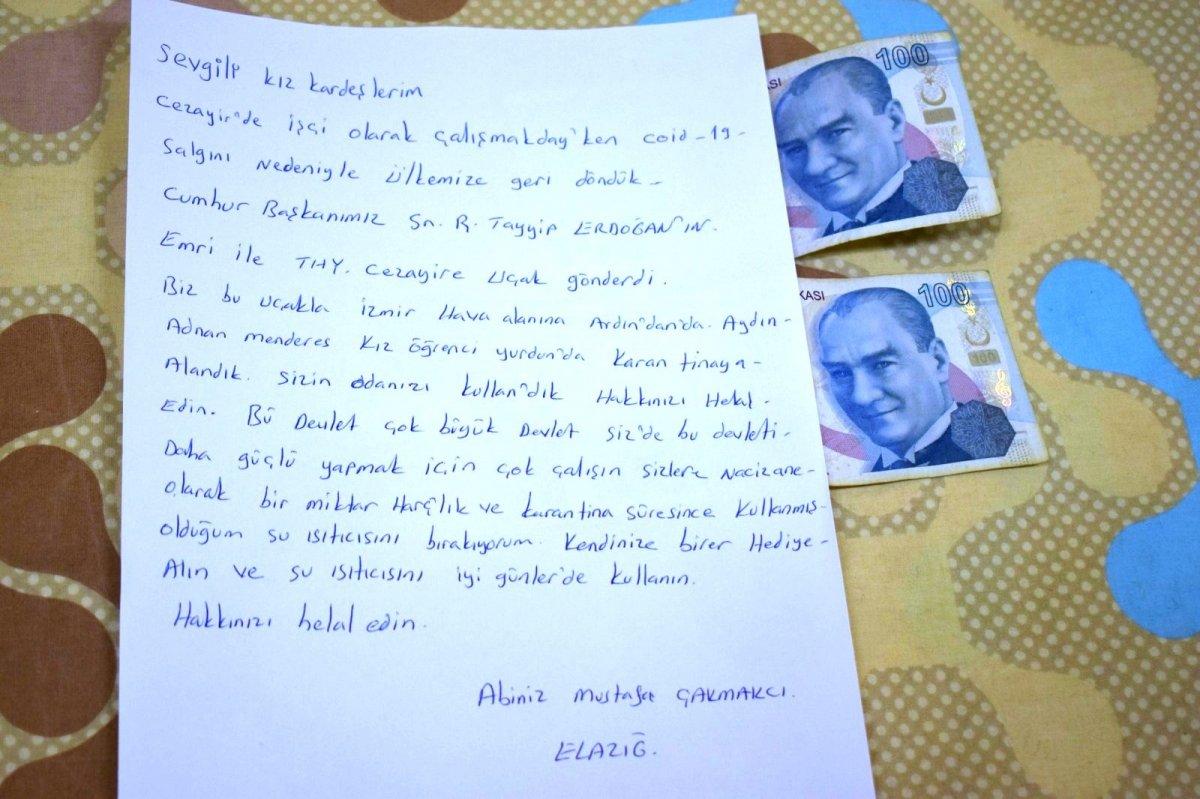 Karantinadan çıkan işçilerden duygulandıran davranış