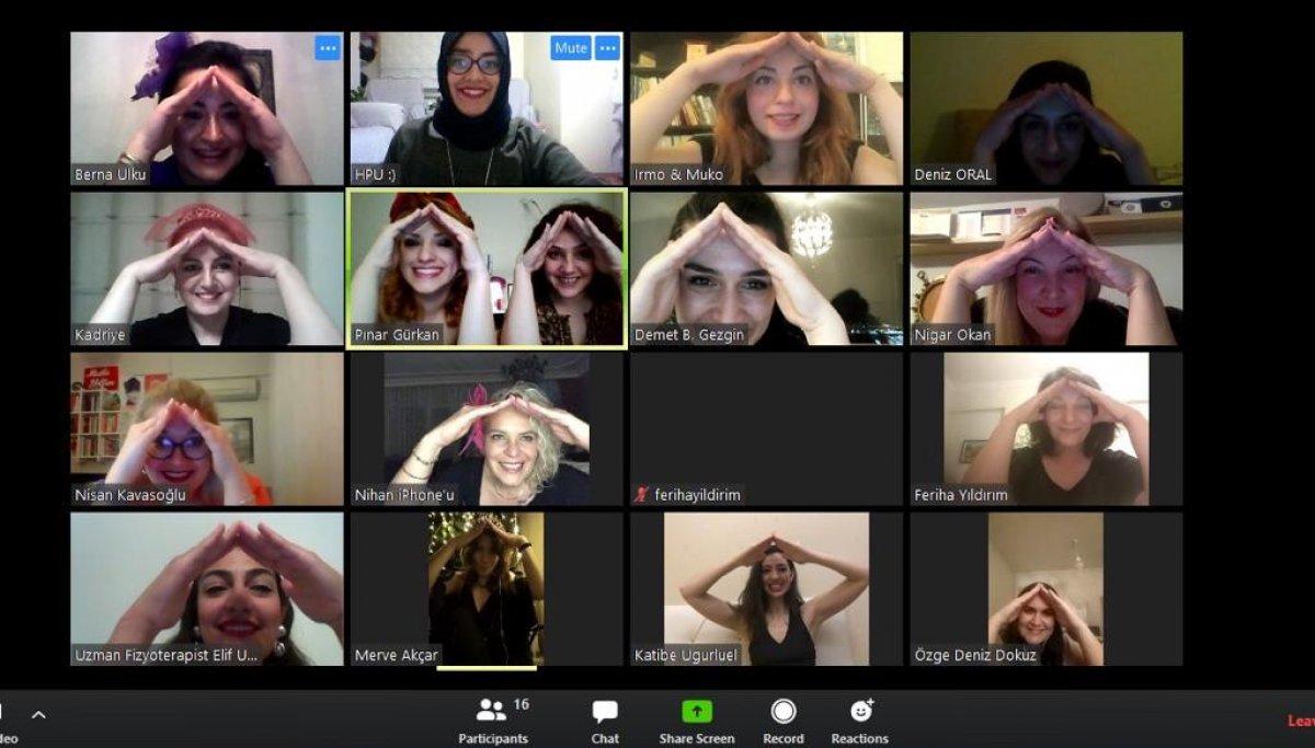 Korona günlerinde online kına gecesi