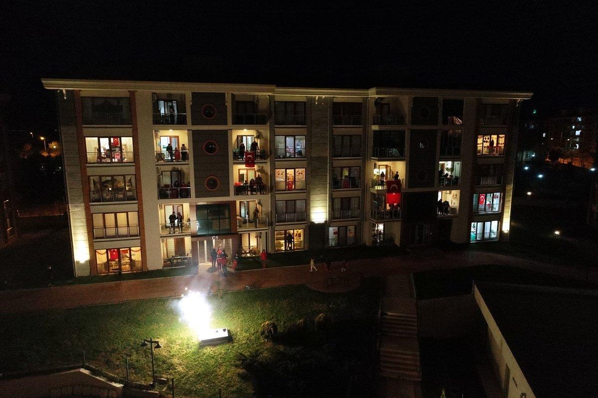 Yurtta İstiklal Marşı coşkusu